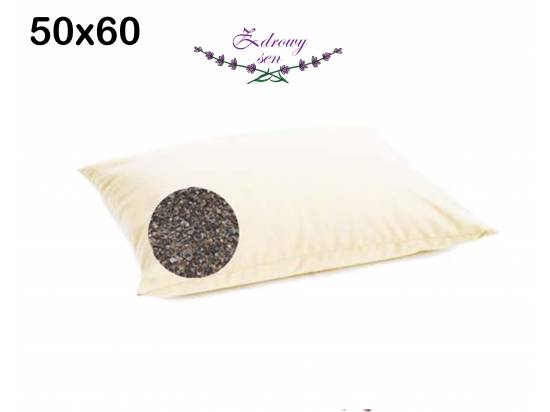 poduszka gryczana z łuską gryki naturalna eko gryka 50x60