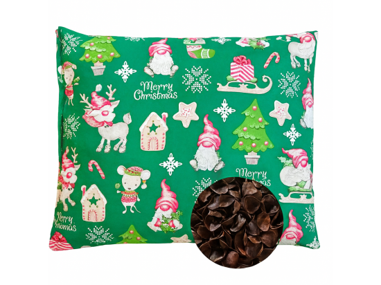 prezent na święta Boże Narodzenie Mikołajki naturalna poduszka i termofor