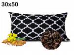 poduszka z łuską ryki gorczycowa gryczana zdrowy sen 30x50 naturalne wypełnienie