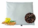 poduszka z łsuka gryki i gorczycą 50x60 premium lniana