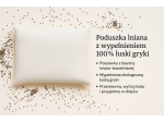 poduszka z naturalnym wypełnieniem łuska gryki i lawenda