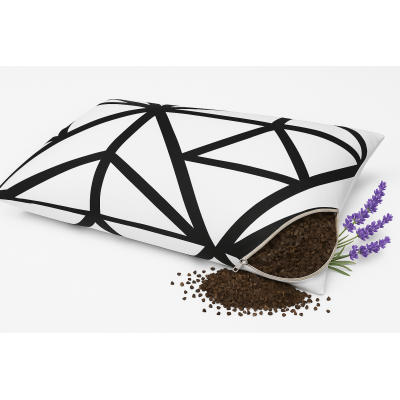 poduszka z łuską gryki antyalergiczna lecznicza 50x60 rozmiar