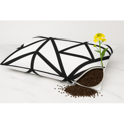 poduszka gorczycowa z łuską gryki 50x60 antyalergiczna