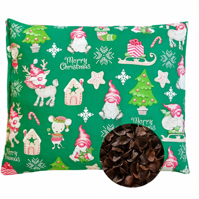 prezent na święta Boże Narodzenie Mikołajki naturalna poduszka i termofor